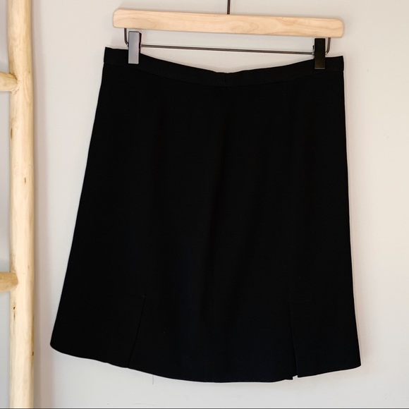 Iris singer skirt double split little black skirt - Picture 2 of 10